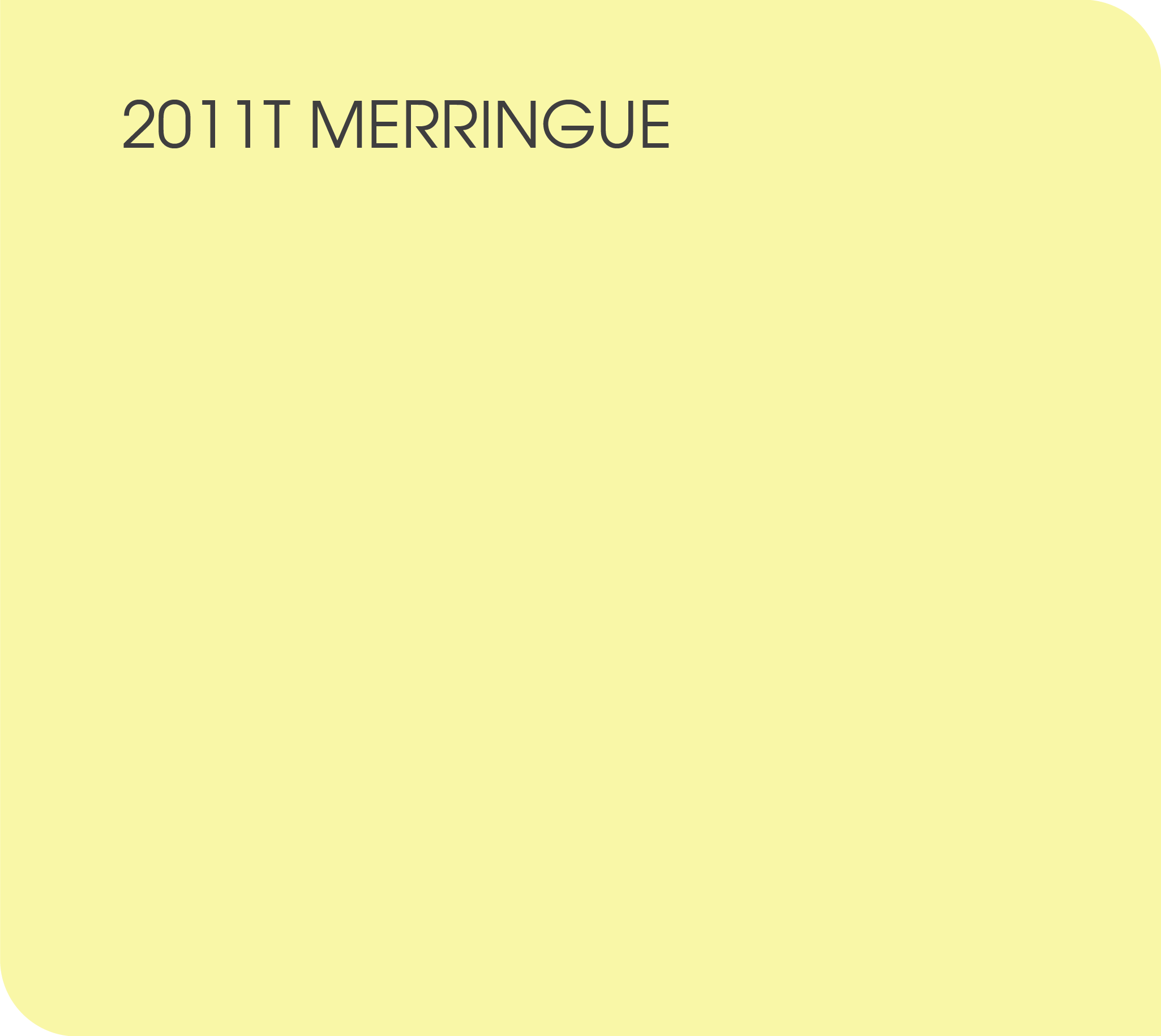 2011T merringue