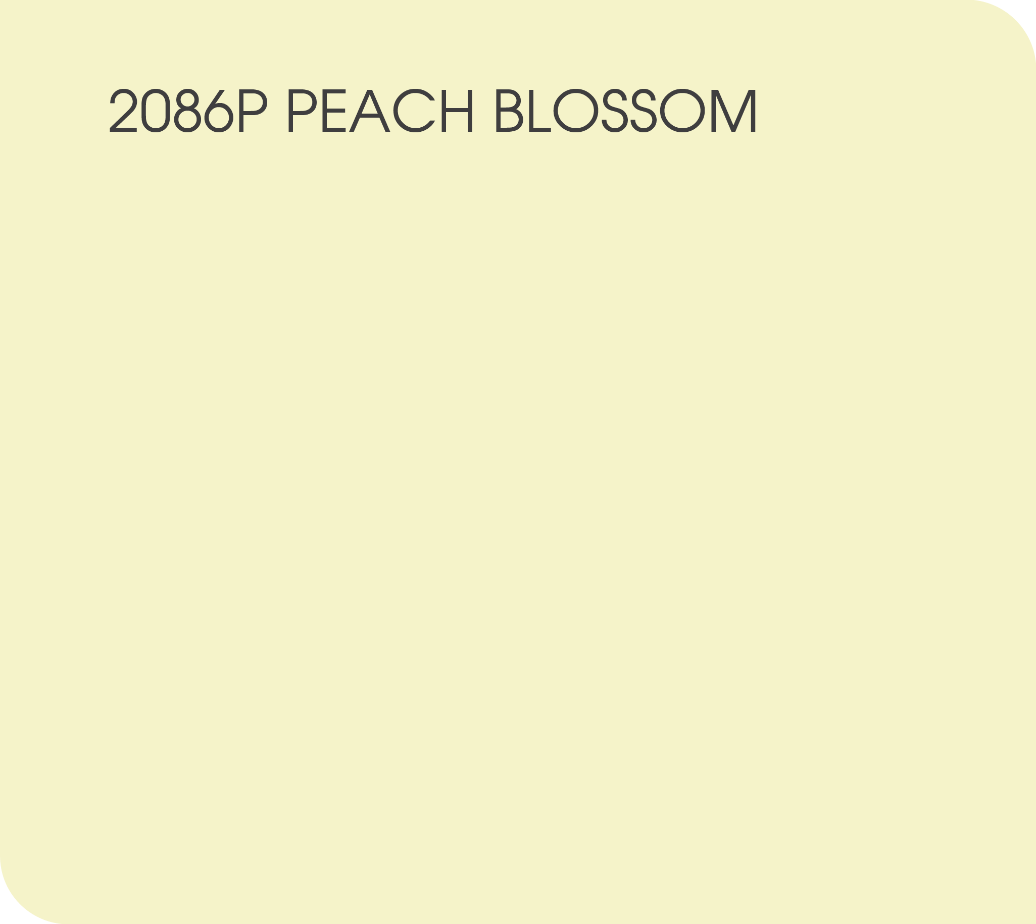 2086P peach blossom
