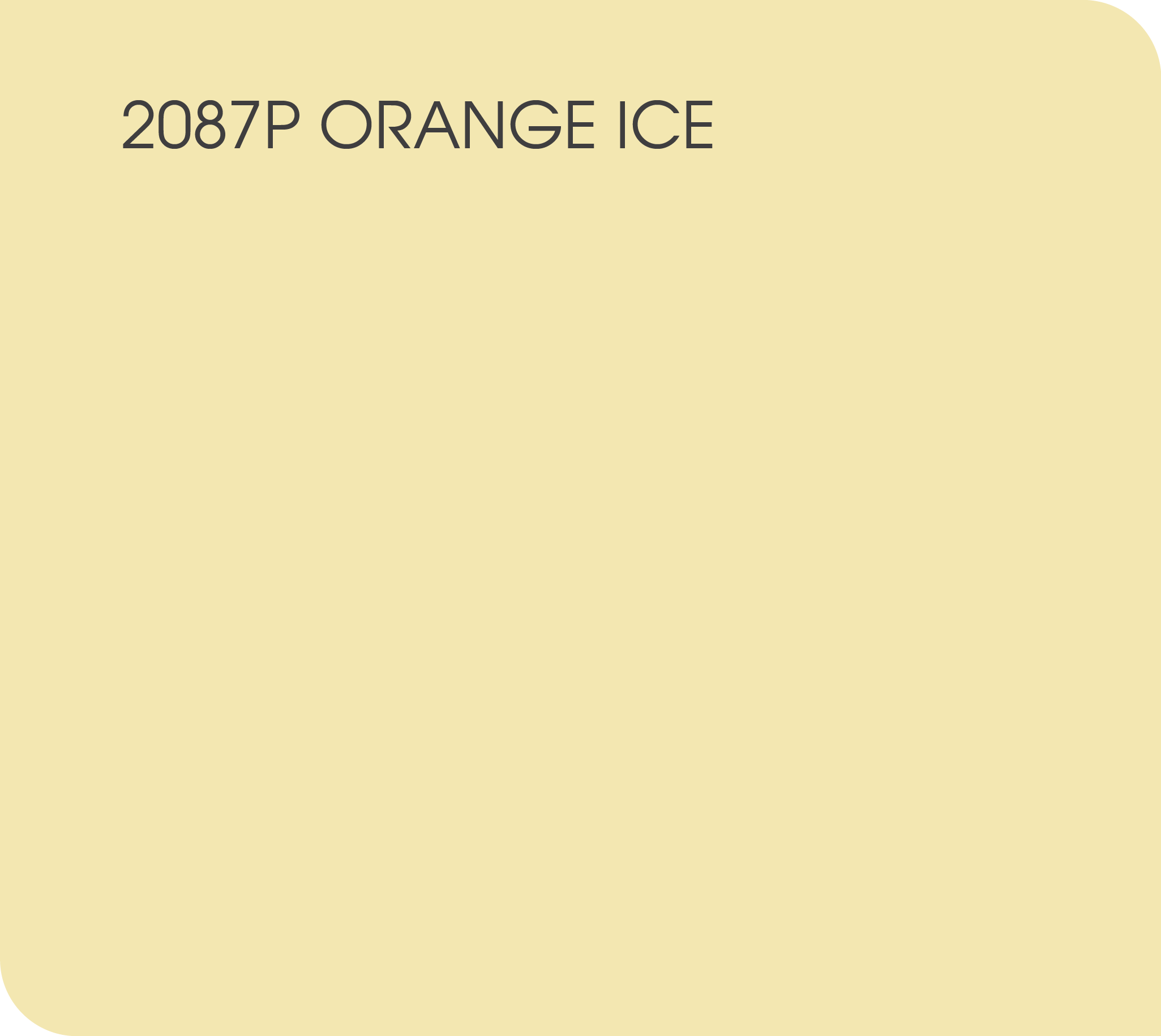 ORANGE ICE