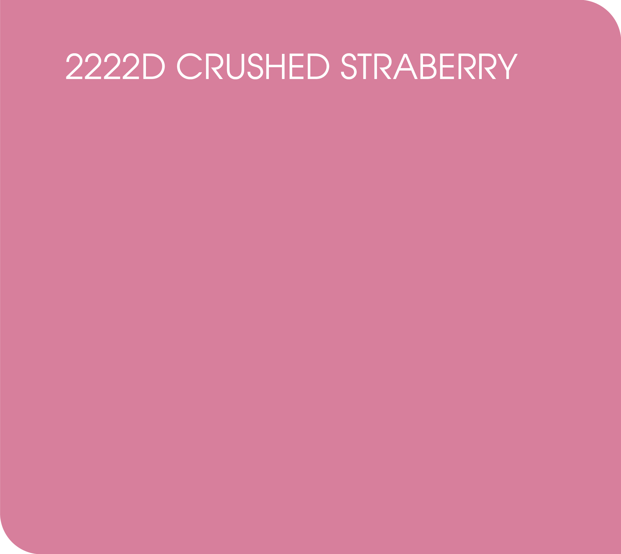 Crushed Strawberry