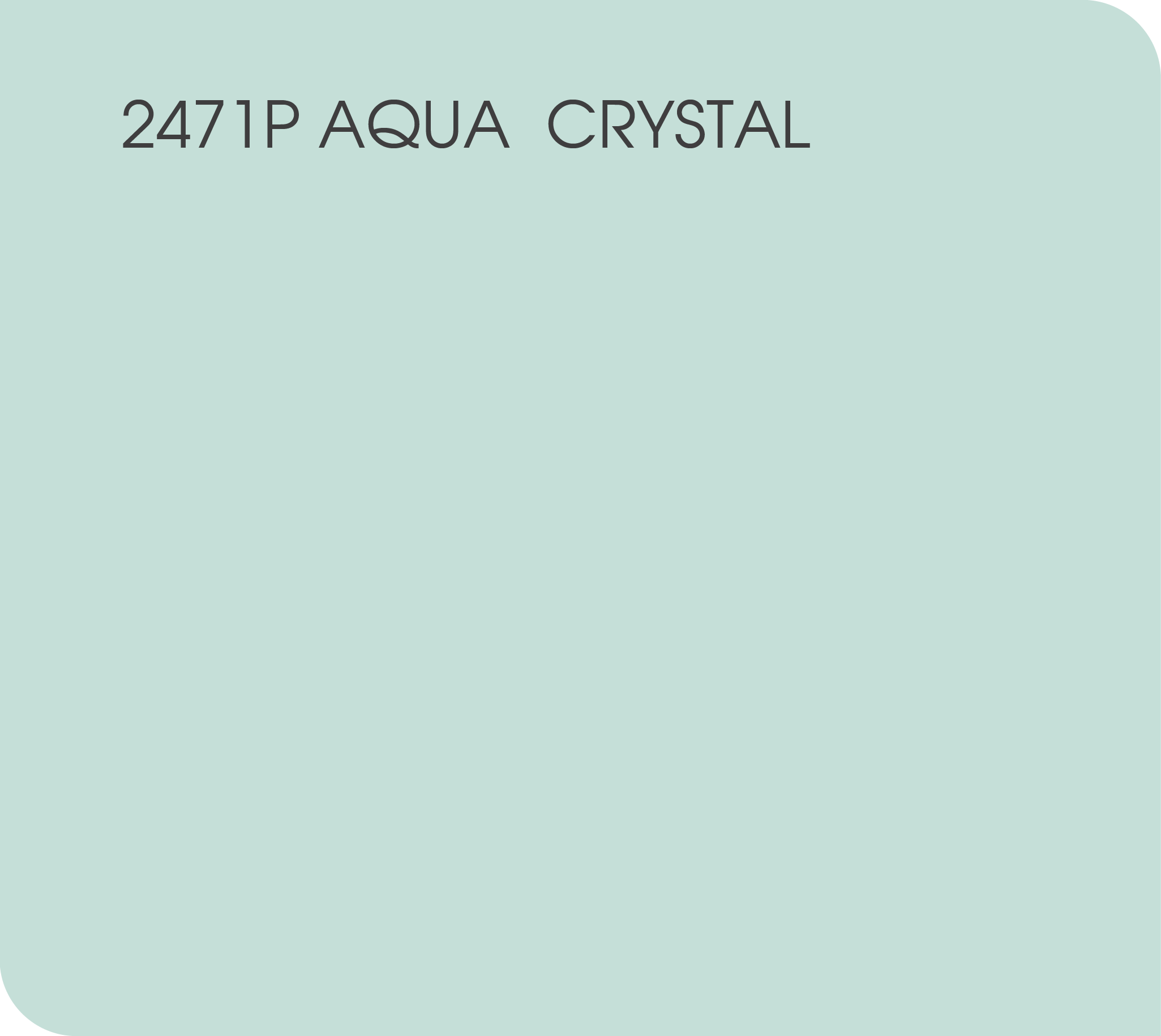 2471P aqua crystal