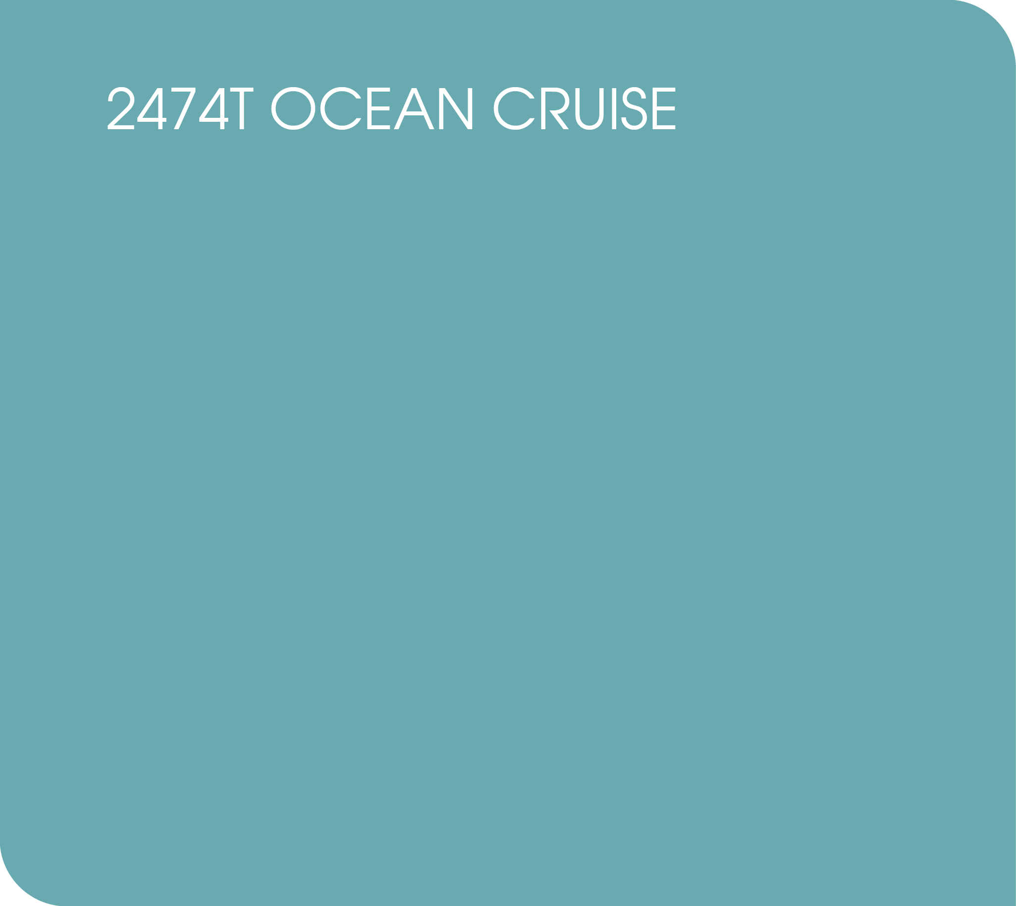 2474T ocean cruise
