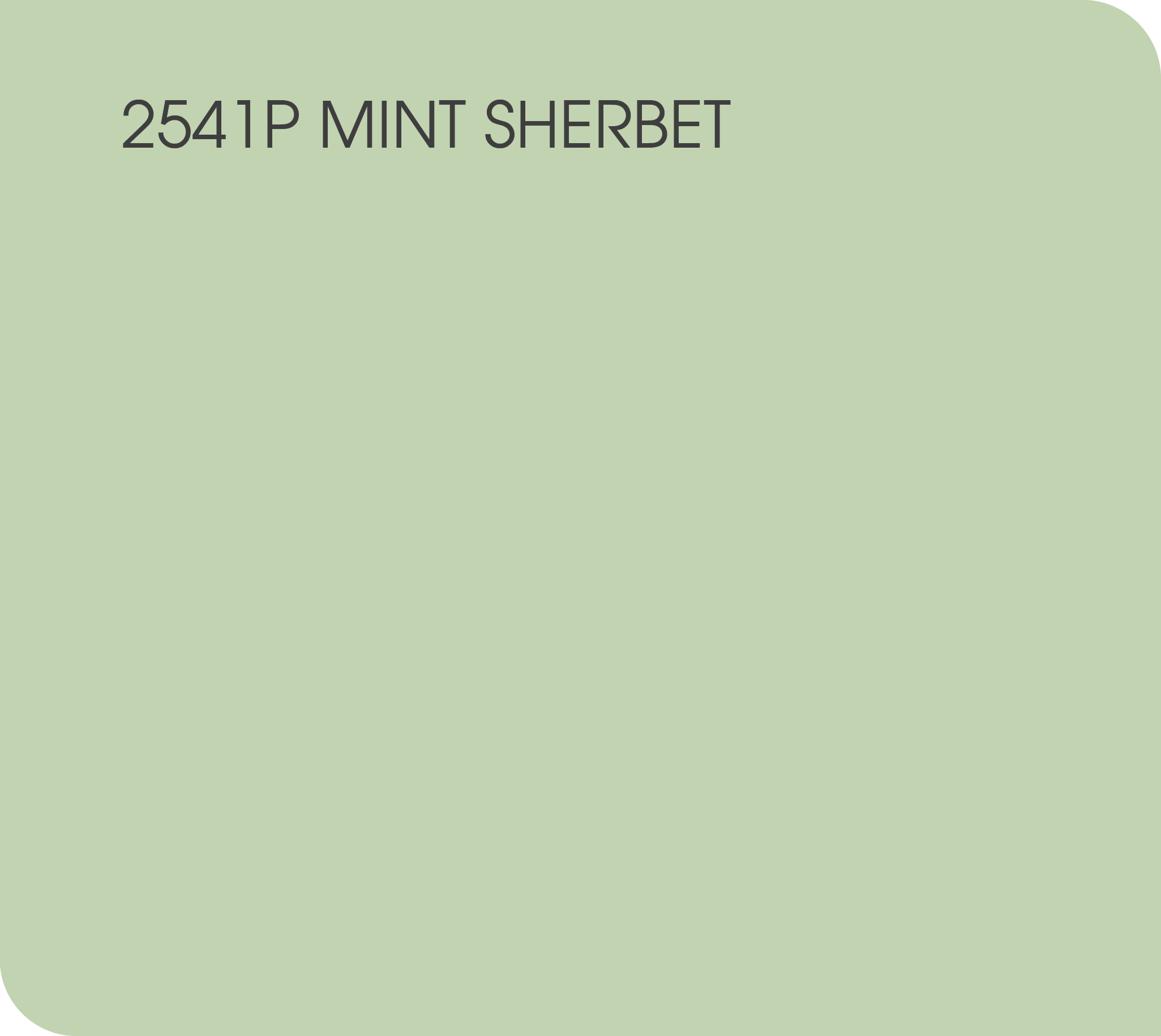 2541T Mint sherbet