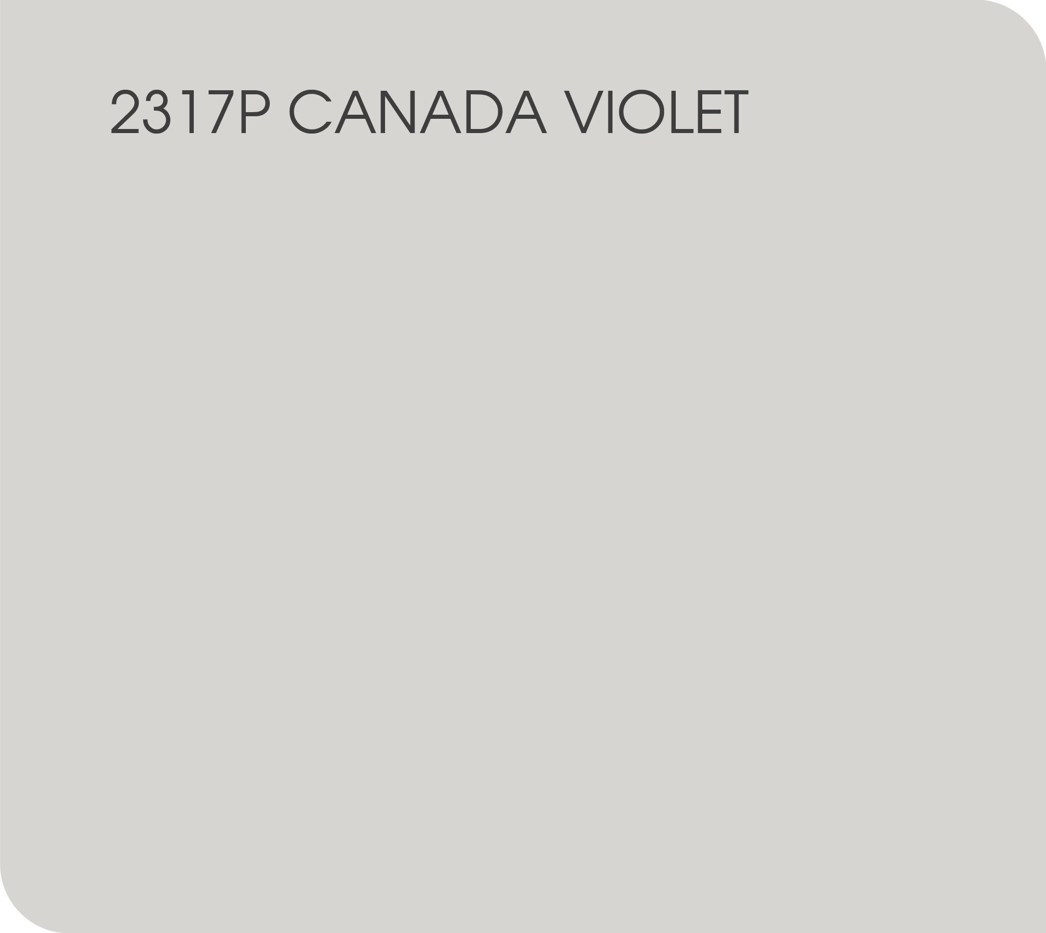 Canada Violet 2317P