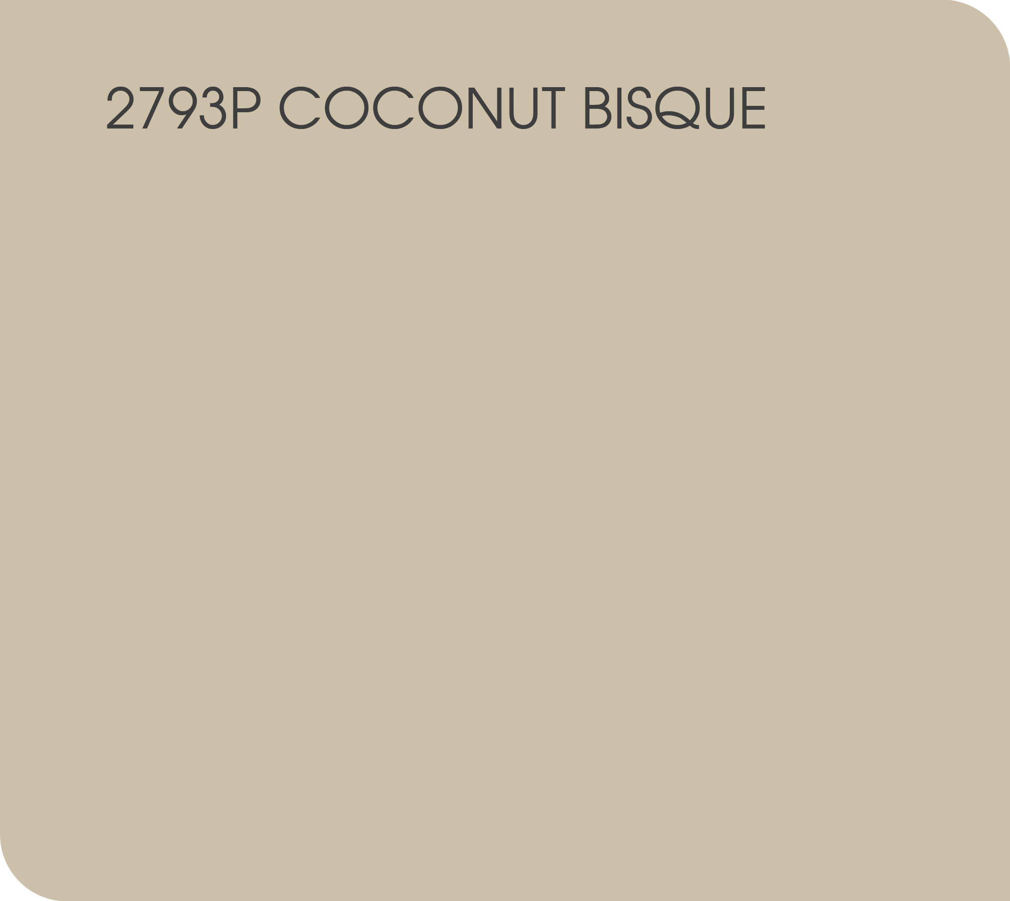 coconut bisque 2793P