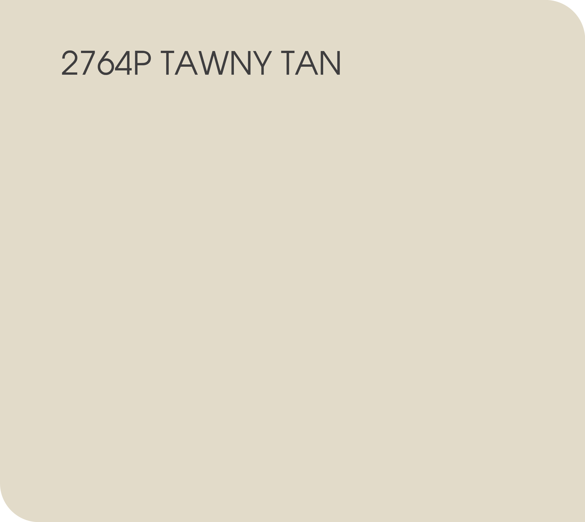 tawny tan 2764P